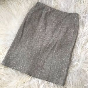 Valentino Linen Mid-Length Skirt